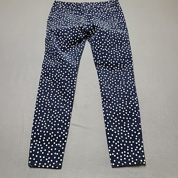 Vineyard Vines Womens Jeans 4 Polka Dot Blue Corduroy Pants - Picture 14 of 16